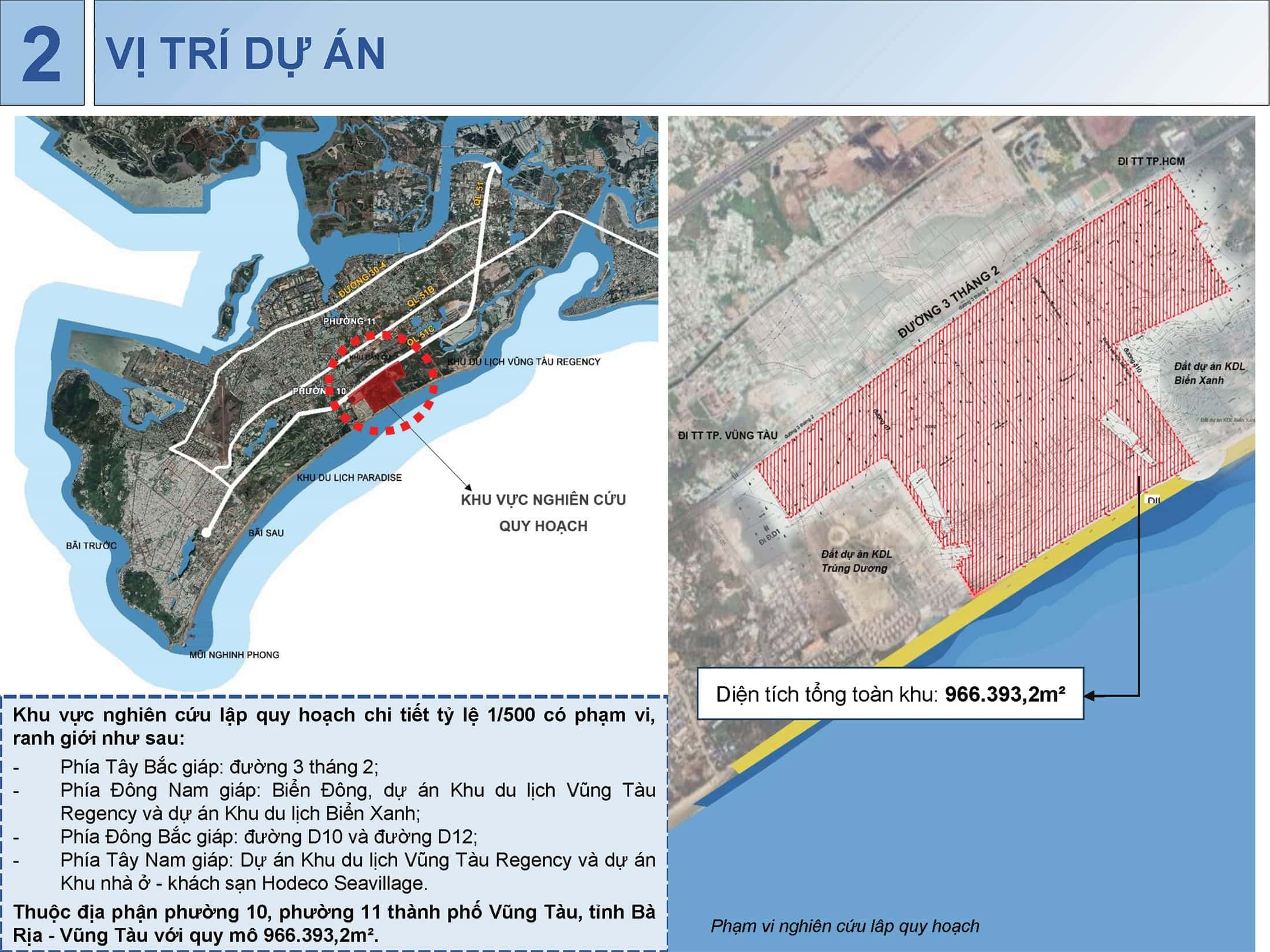 Vị trí Blanca City Vũng Tàu